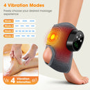 Electric Foot Massager Heated Vibration Cordless Ankle Wrap Portable Leg Care Relaxation Pad For Home Office Women Seniors